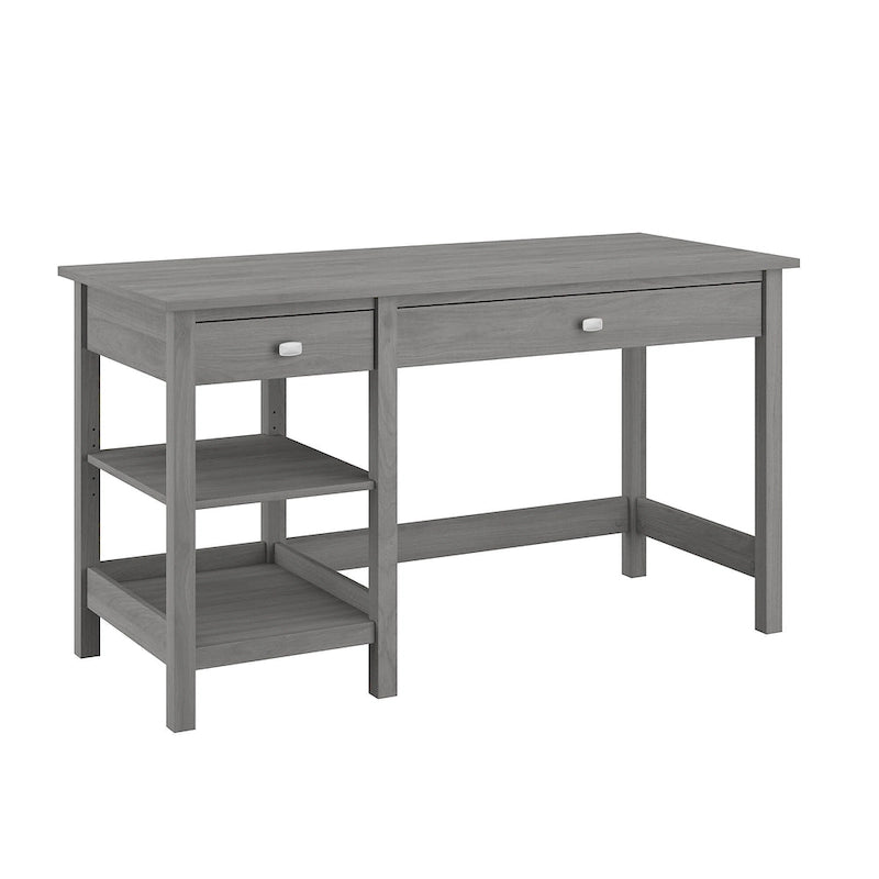 54W Computertafel met planken en en opbergruimte