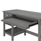 54W Computertafel met planken en en opbergruimte