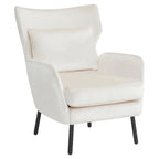 Oorfauteuil van fluweel