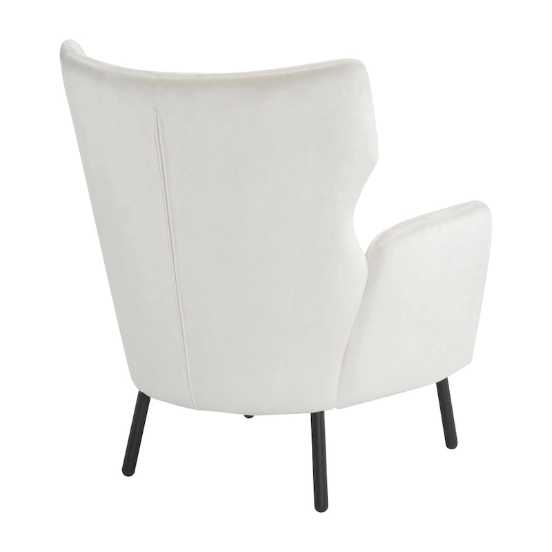 Oorfauteuil van fluweel