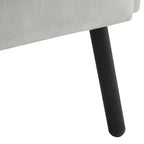 Oorfauteuil van fluweel