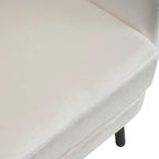Oorfauteuil van fluweel