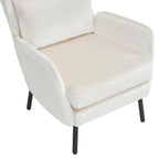 Oorfauteuil van fluweel
