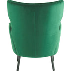 Oorfauteuil van fluweel