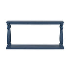 63-inch consoletafel met vaaspoten en onderblad