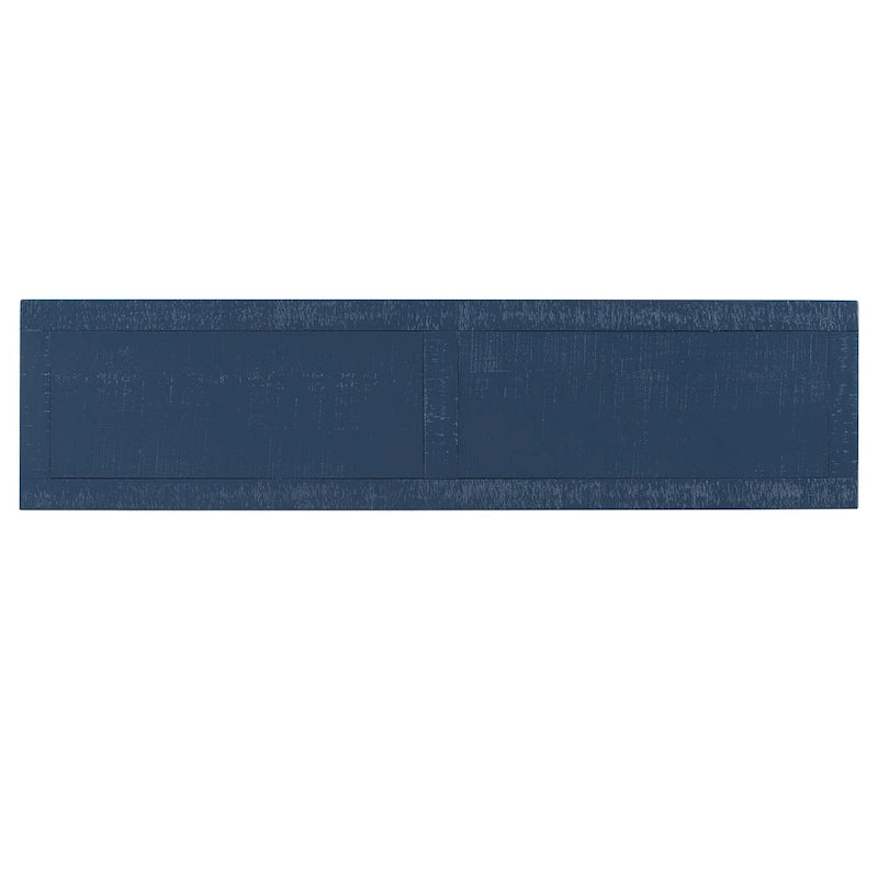 63-inch consoletafel met vaaspoten en onderblad