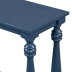 63-inch consoletafel met vaaspoten en onderblad