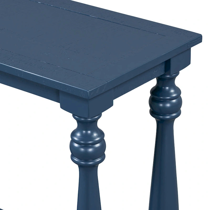 63-inch consoletafel met vaaspoten en onderblad