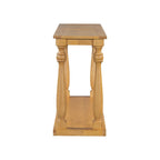 63-inch consoletafel met vaaspoten en onderblad