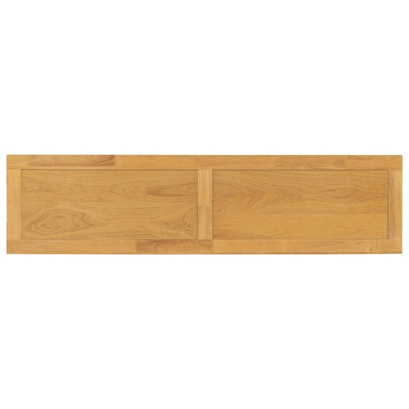 63-inch consoletafel met vaaspoten en onderblad