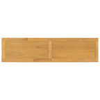 63-inch consoletafel met vaaspoten en onderblad