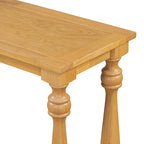 63-inch consoletafel met vaaspoten en onderblad