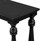63-inch consoletafel met vaaspoten en onderblad