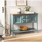 Dressoir met eikenhouten afwerking - 17B x 48D x 22H