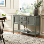 Dressoir met eikenhouten afwerking - 17B x 48D x 22H