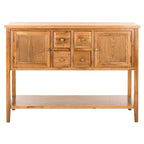 Dressoir met eikenhouten afwerking - 17B x 48D x 22H