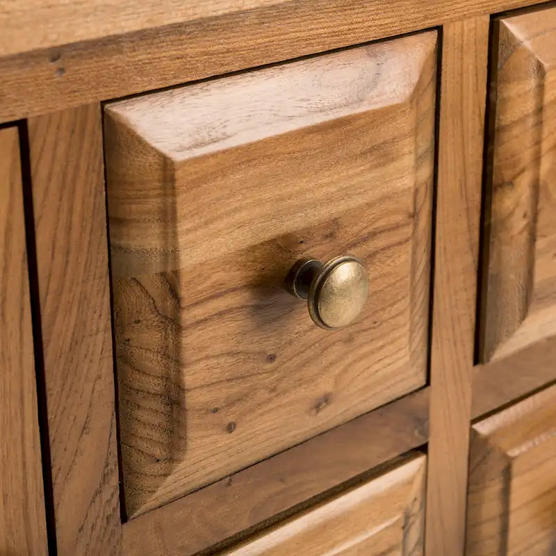 Dressoir met eikenhouten afwerking - 17B x 48D x 22H