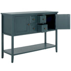 Dressoir met eikenhouten afwerking - 17B x 48D x 22H