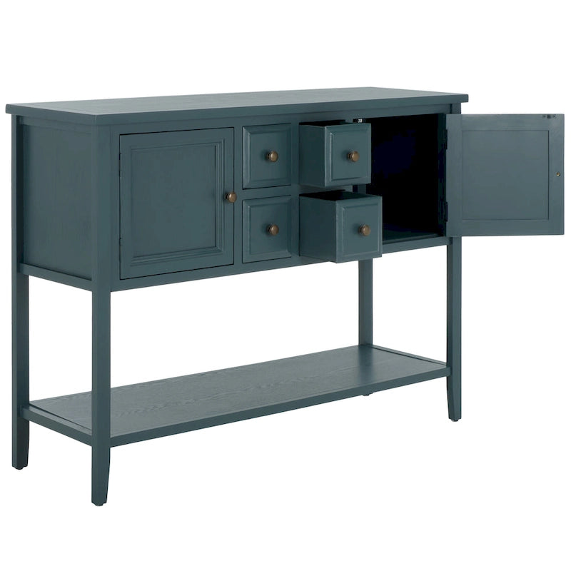 Dressoir met eikenhouten afwerking - 17B x 48D x 22H