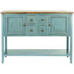 Dressoir met eikenhouten afwerking - 17B x 48D x 22H