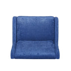 Oversized stoffen relaxfauteuil met duwmechanisme