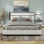 Modern Wit Houten Platformbed