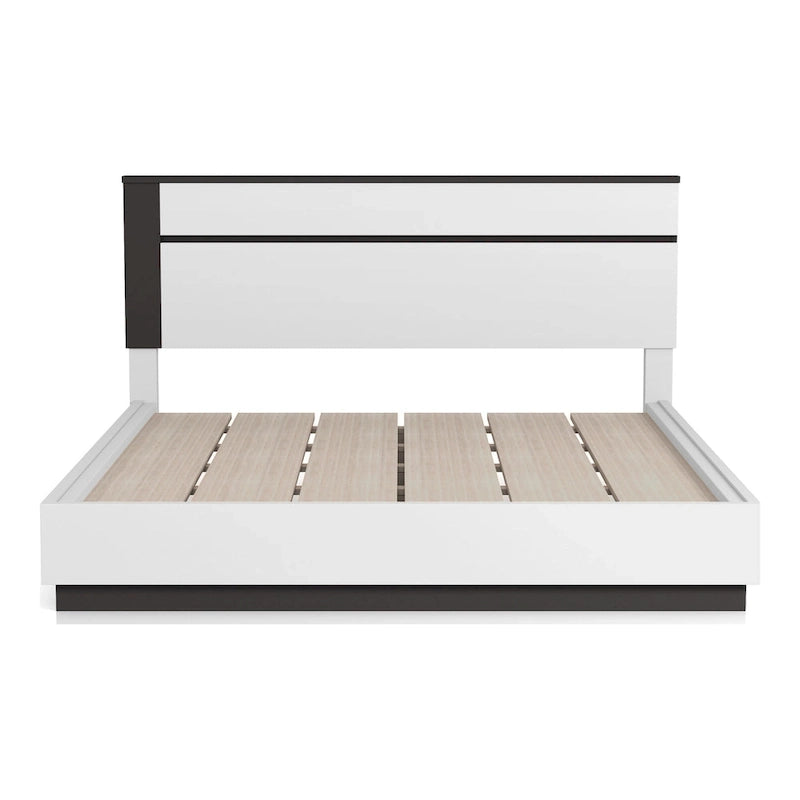 Modern Wit Houten Platformbed