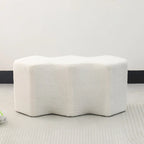 35" Fluweel Ottomaanse Bank – Polygon Voetenbank