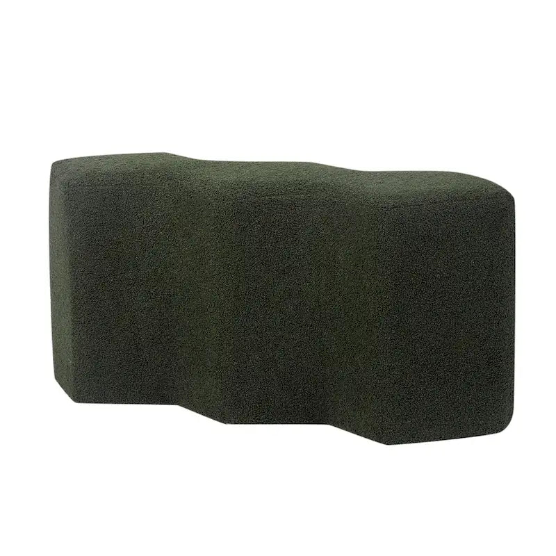 35" Fluweel Ottomaanse Bank – Polygon Voetenbank