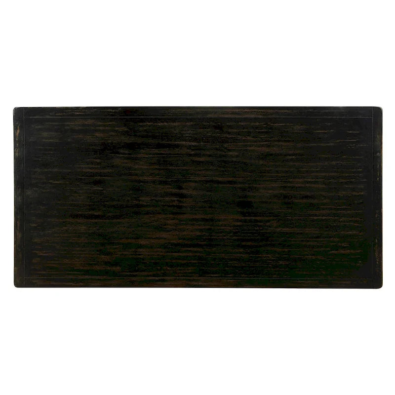 Rustieke Zwarte Eetkamertafel op Barhoogte van 152 cm