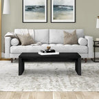48" rechthoekige salontafel met sledeonderstel