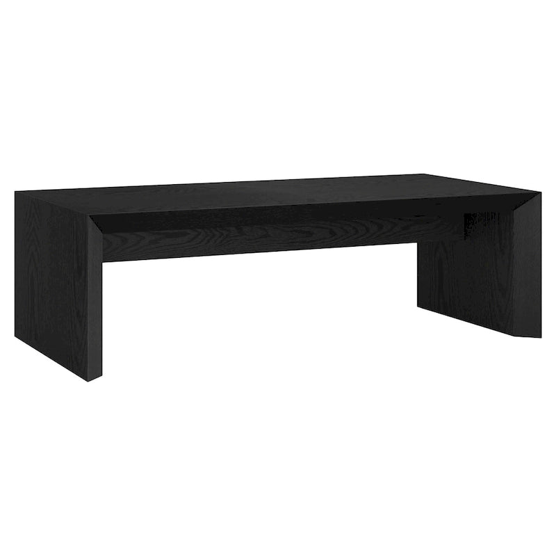 48" rechthoekige salontafel met sledeonderstel