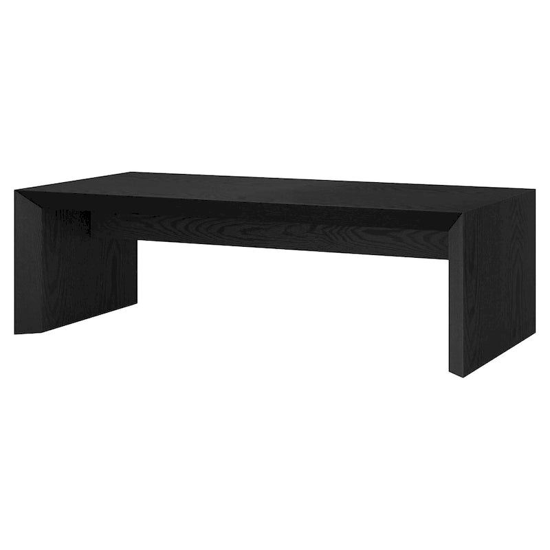 48" rechthoekige salontafel met sledeonderstel