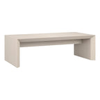 48" rechthoekige salontafel met sledeonderstel