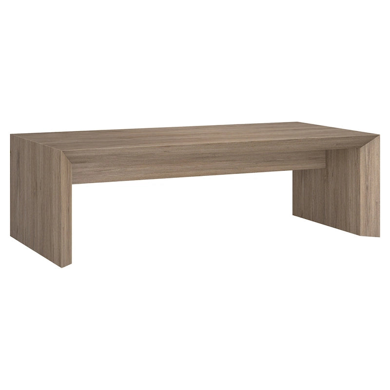 48" rechthoekige salontafel met sledeonderstel