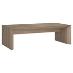 48" rechthoekige salontafel met sledeonderstel