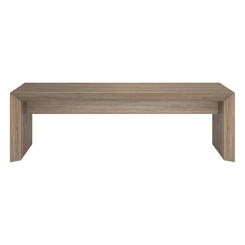 48" rechthoekige salontafel met sledeonderstel