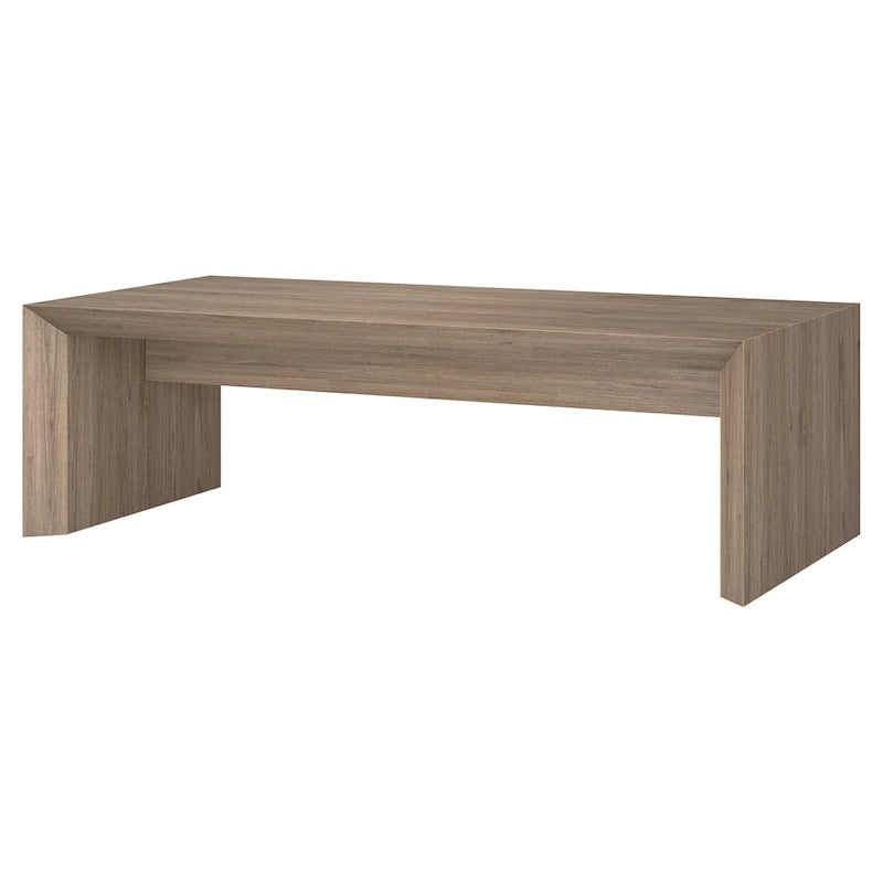 48" rechthoekige salontafel met sledeonderstel