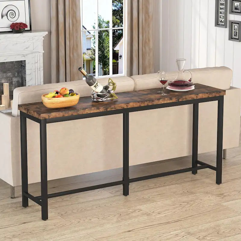 70,9 Inch Console Tafel met Opbergplank