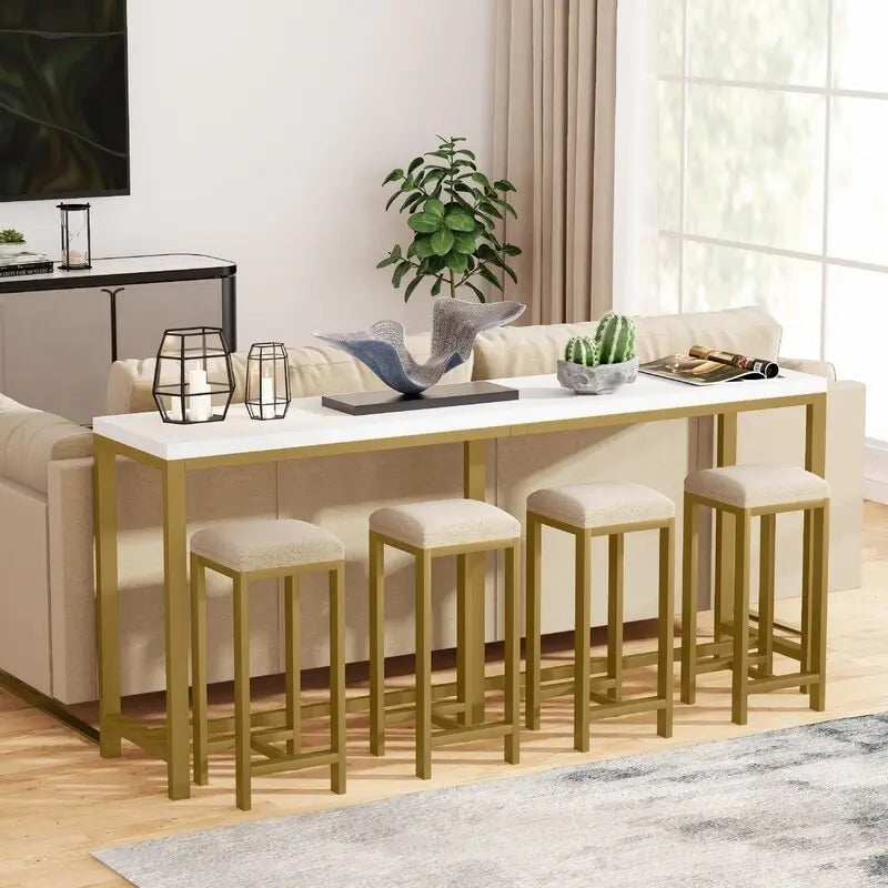70,9 Inch Console Tafel met Opbergplank