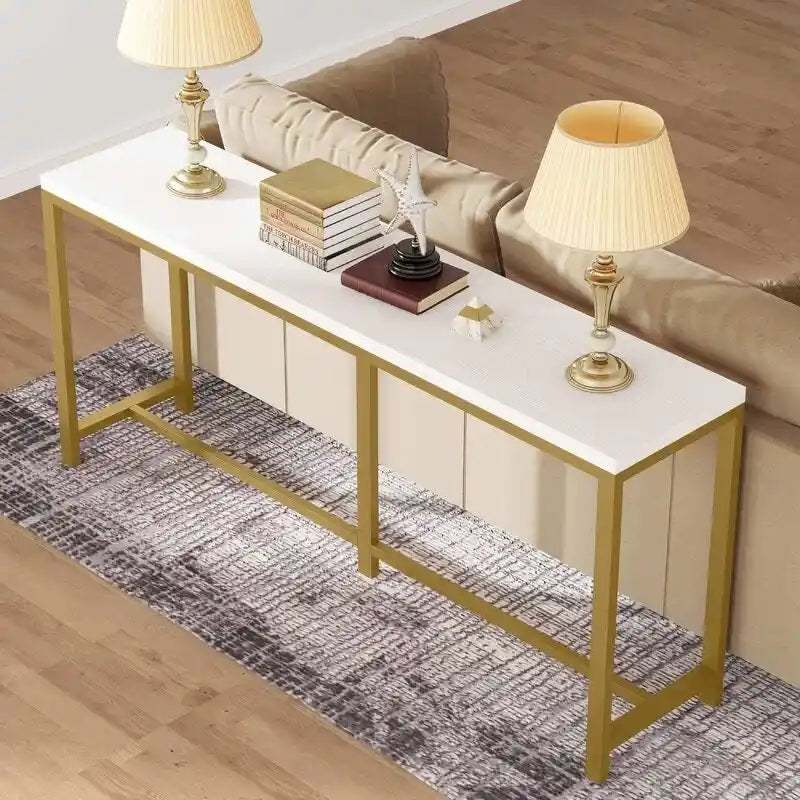 70,9 Inch Console Tafel met Opbergplank
