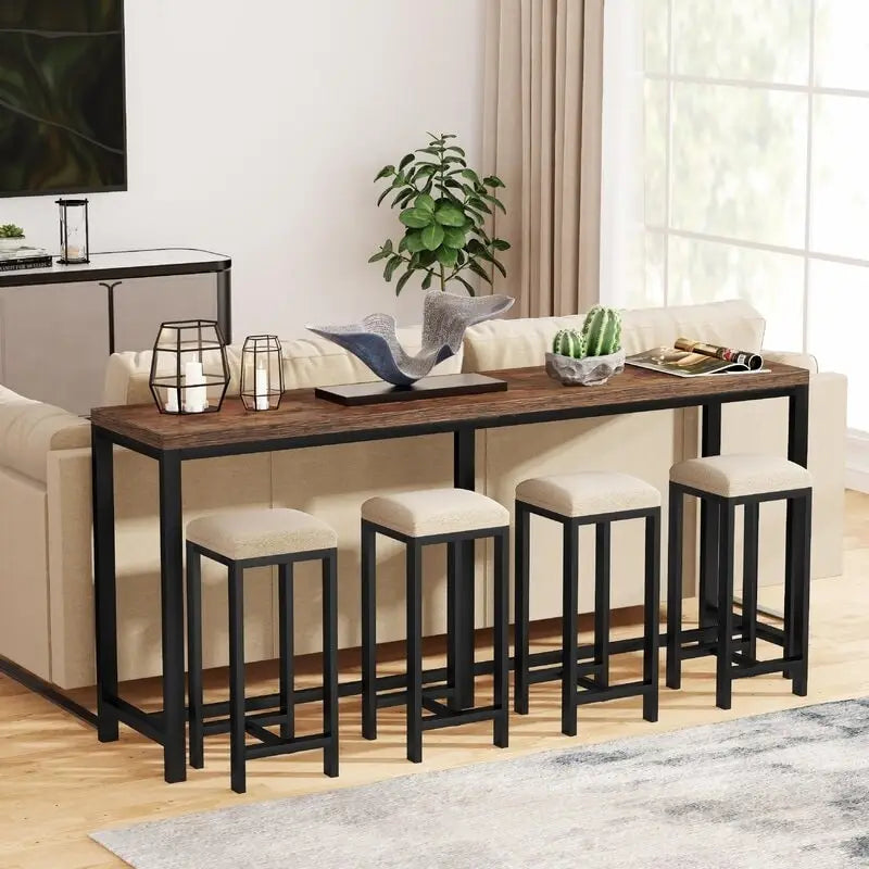 70,9 Inch Console Tafel met Opbergplank