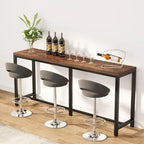 70,9 Inch Console Tafel met Opbergplank