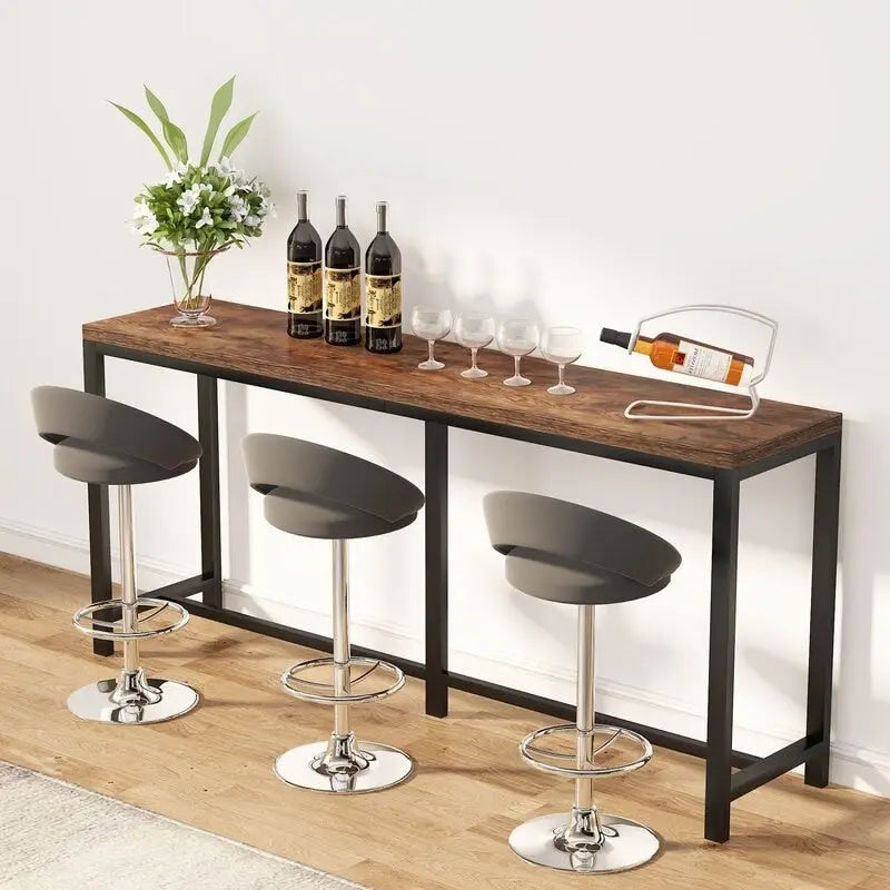 70,9 Inch Console Tafel met Opbergplank