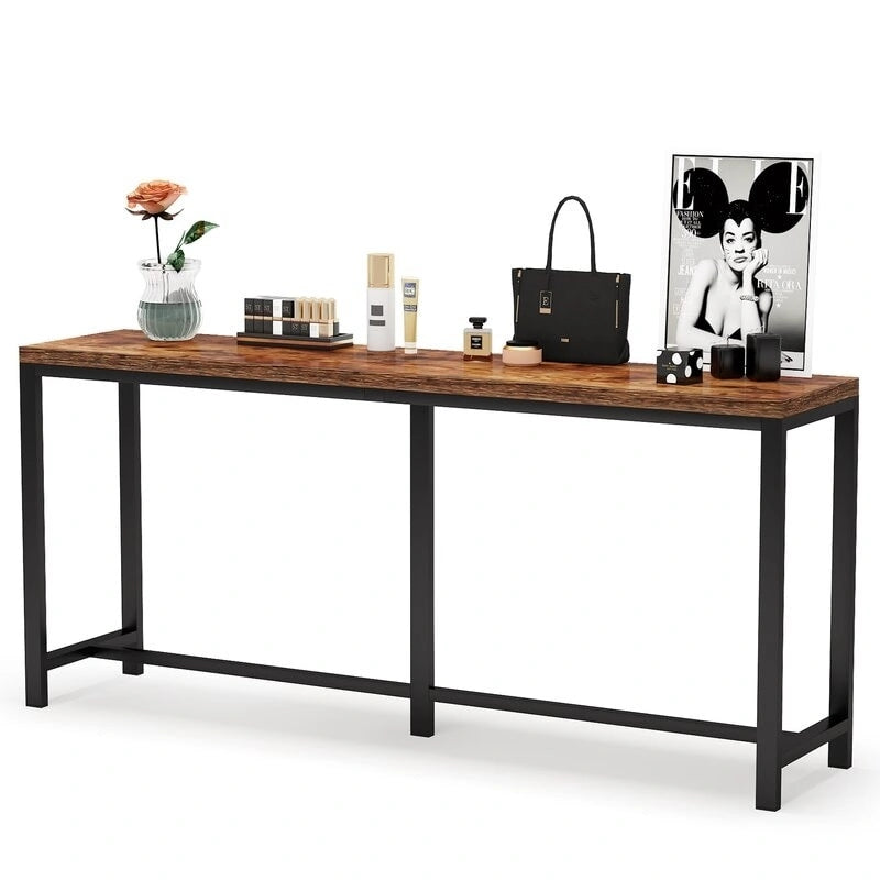 70,9 Inch Console Tafel met Opbergplank
