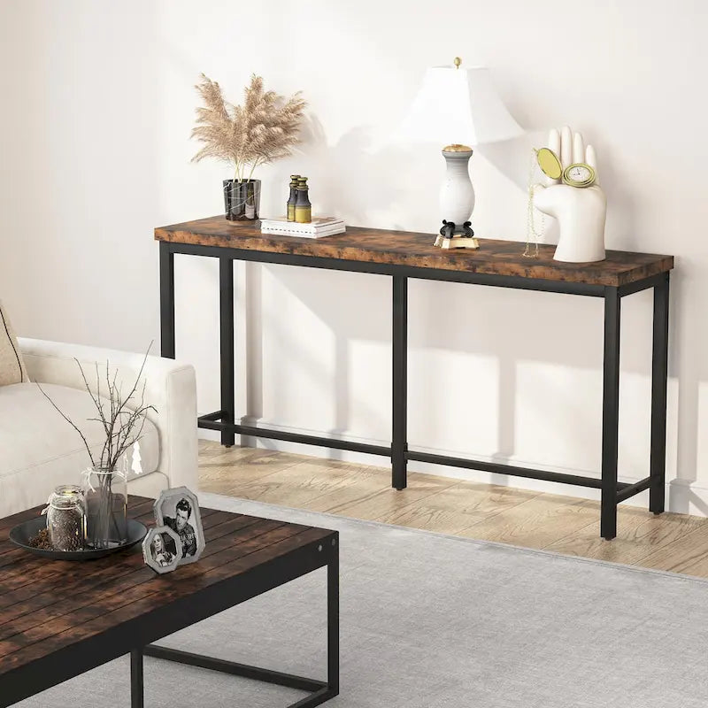 70,9 Inch Console Tafel met Opbergplank