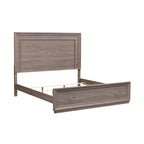 Kingsize Panelbed met LED-hoofdbord - Greystone Afwerking