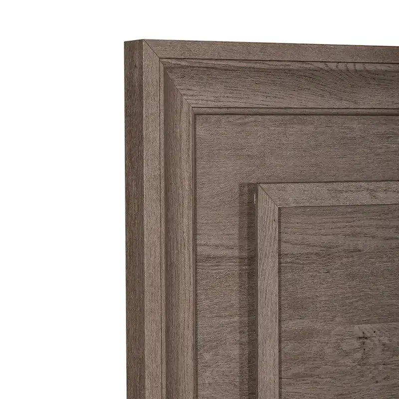 Kingsize Panelbed met LED-hoofdbord - Greystone Afwerking