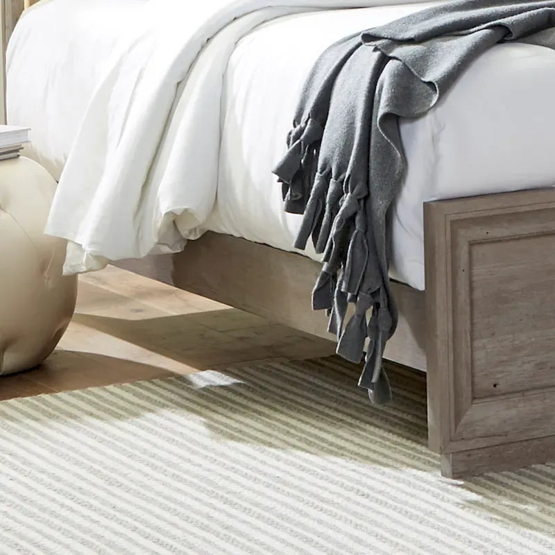 Kingsize Panelbed met LED-hoofdbord - Greystone Afwerking