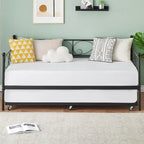 Tweepersoons Divanbed met Uitschuifbaar Bedframe